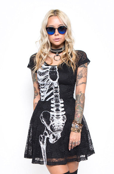 iron fist mermaid skeleton dress iron fist mermaid skeleton dress 'Mermaid Warrior' Skeleton Dress, Blue Bodycon