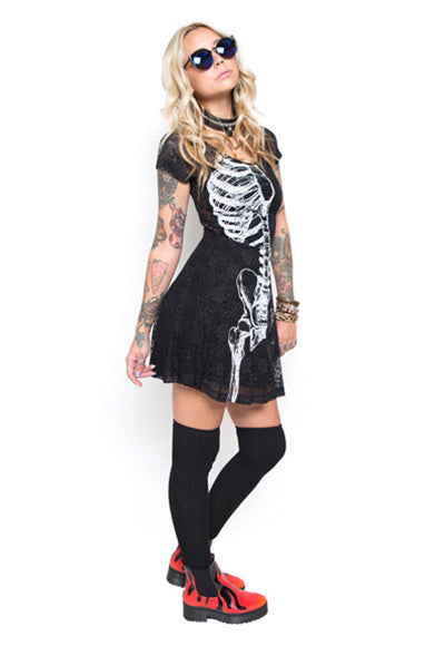 Iron Fist - Wishbone Lace Dress Fearbox Iron Fist - Wishbone Lace Dress Fearbox